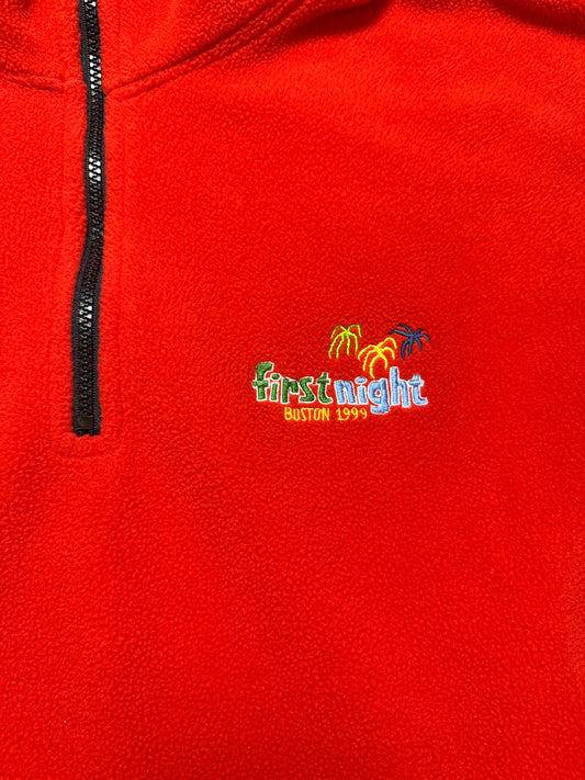 First Night 1999 1/4 Zip Fleece