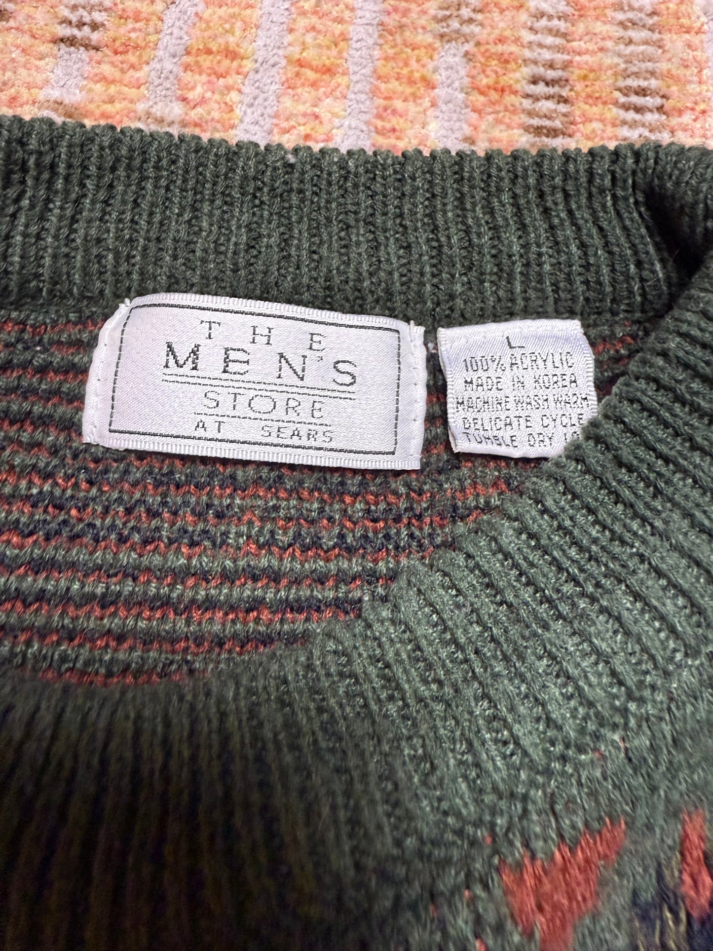 Vintage Sears Aztec Print Sweater