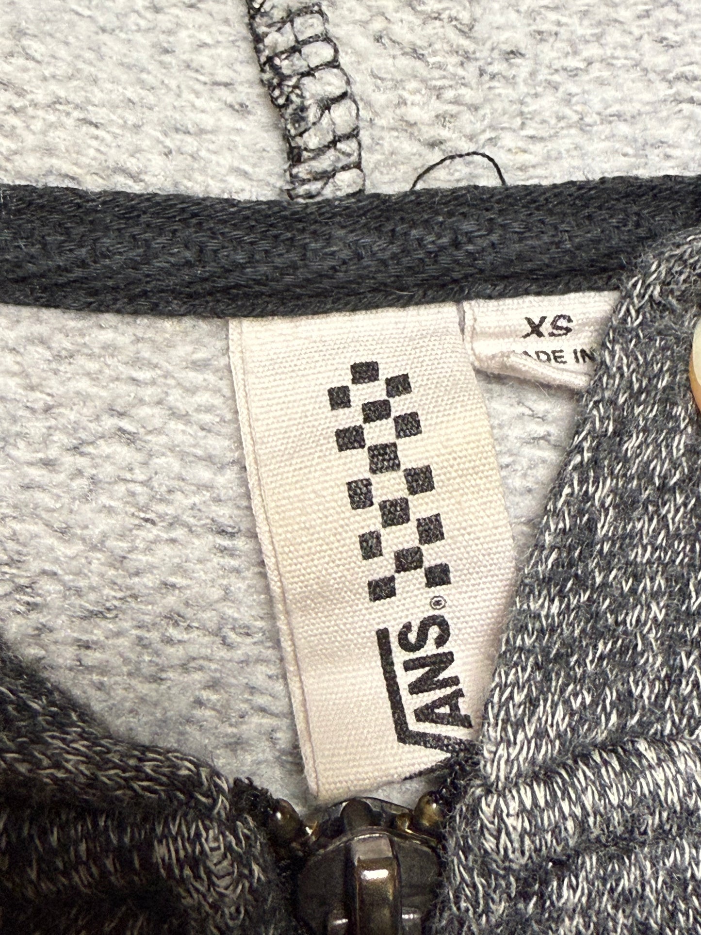 Vans Cropped Full Zip Hoodie