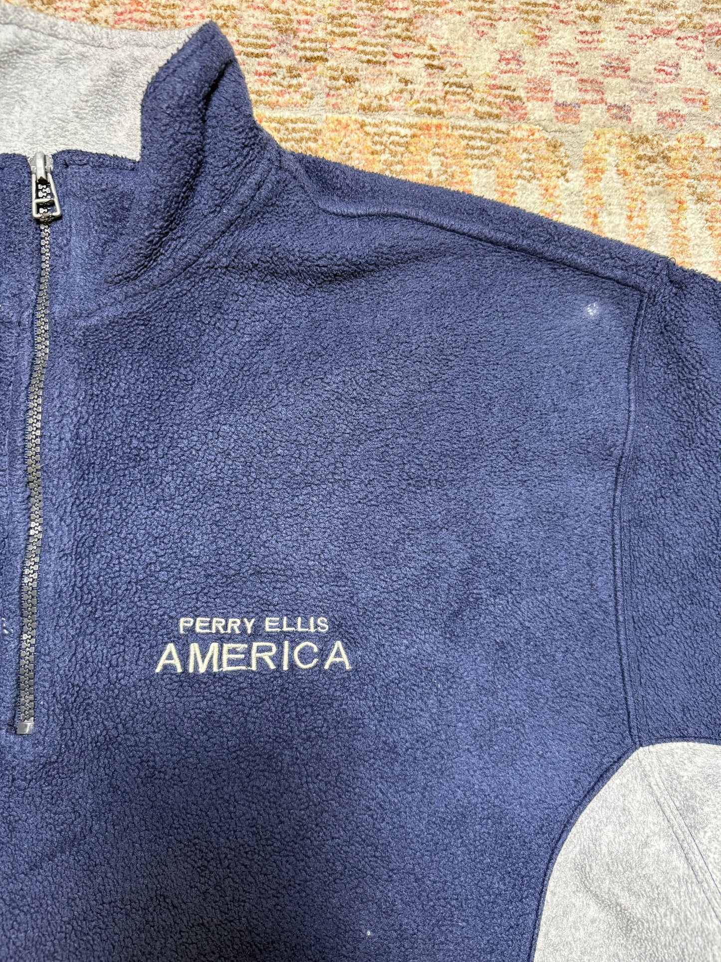 Perry Ellis America Active 1/4 Zip Fleece