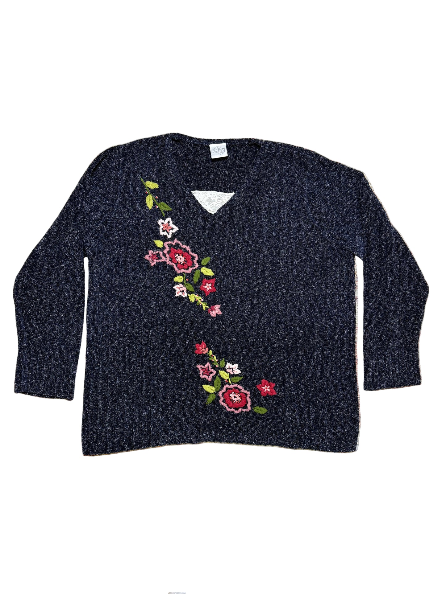 Floral Lightweight Sweater