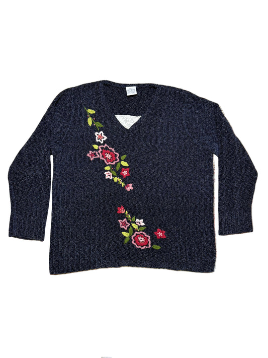 Floral Lightweight Sweater