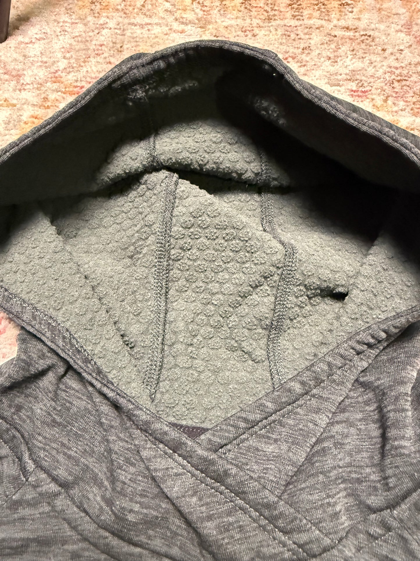 LL Bean Dark Heather Grey Hoodie