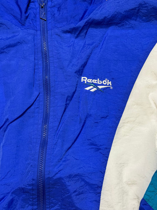 Vintage Reebok Color Block Windbreaker