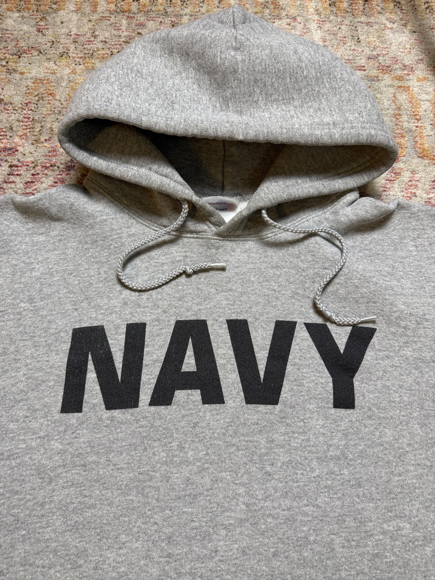 ‘Navy’ Grey Hoodie