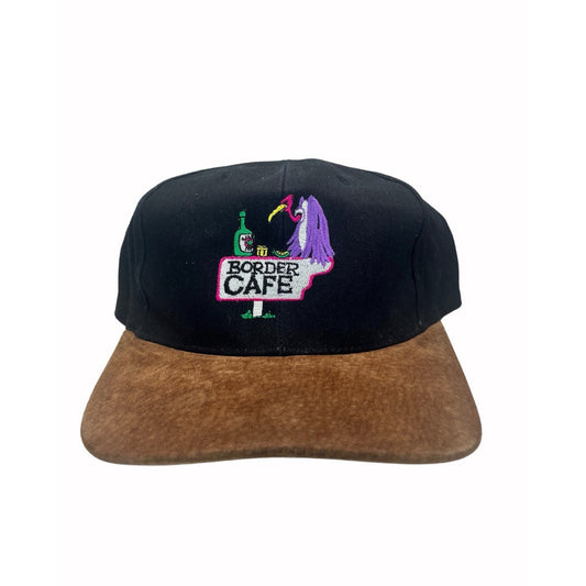 Vintage On The Border NYC Hat Leather Strapback