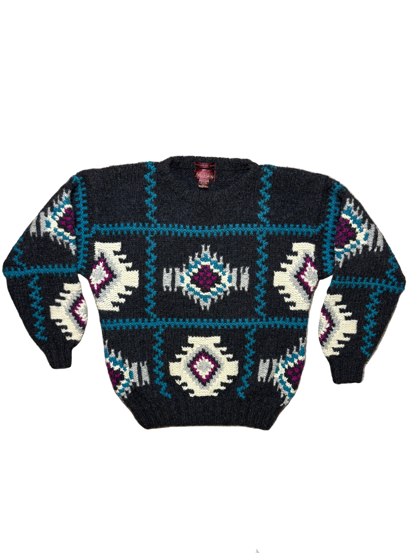 Vintage Arbor Way Tribal Sweater