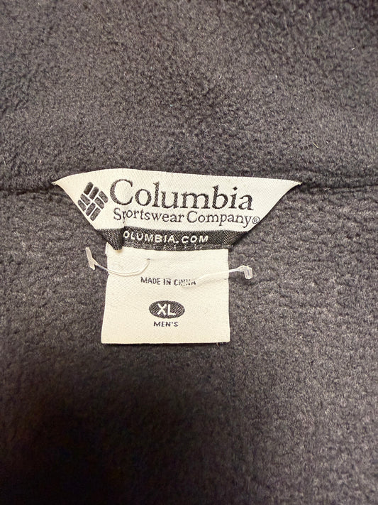Columbia Black Fleece Vest