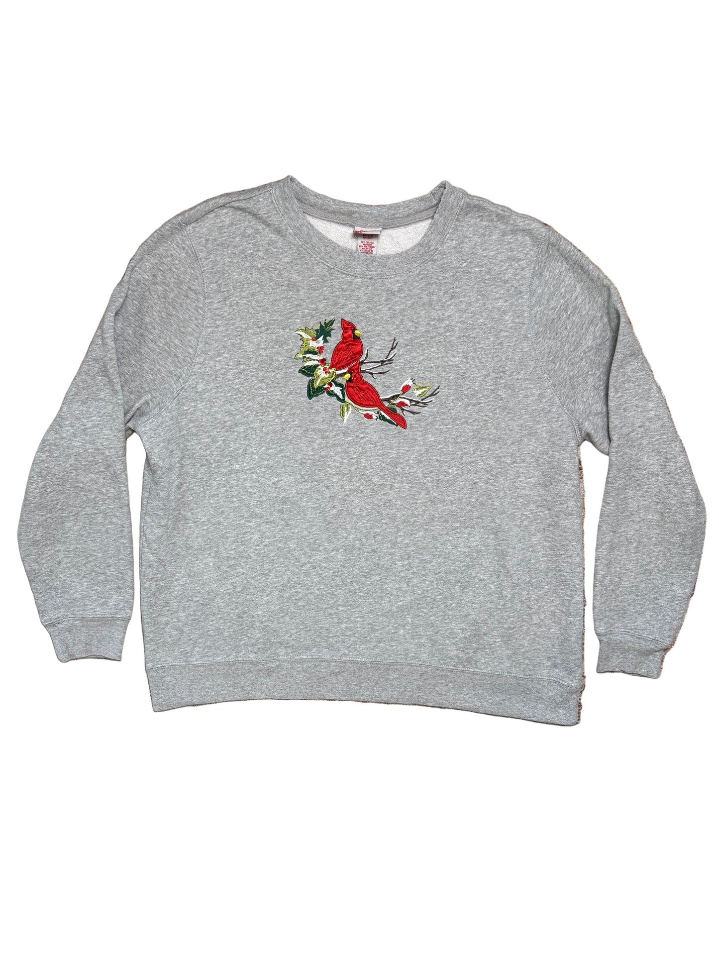 Holiday Editions Cardinal Crewneck