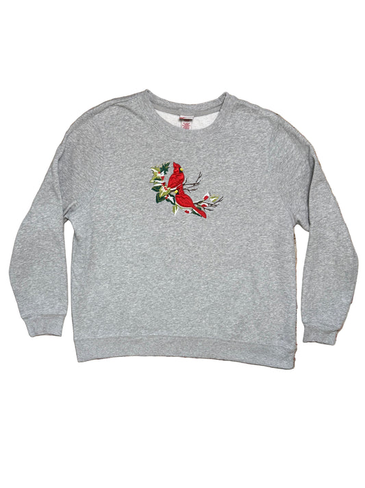 Holiday Editions Cardinal Crewneck