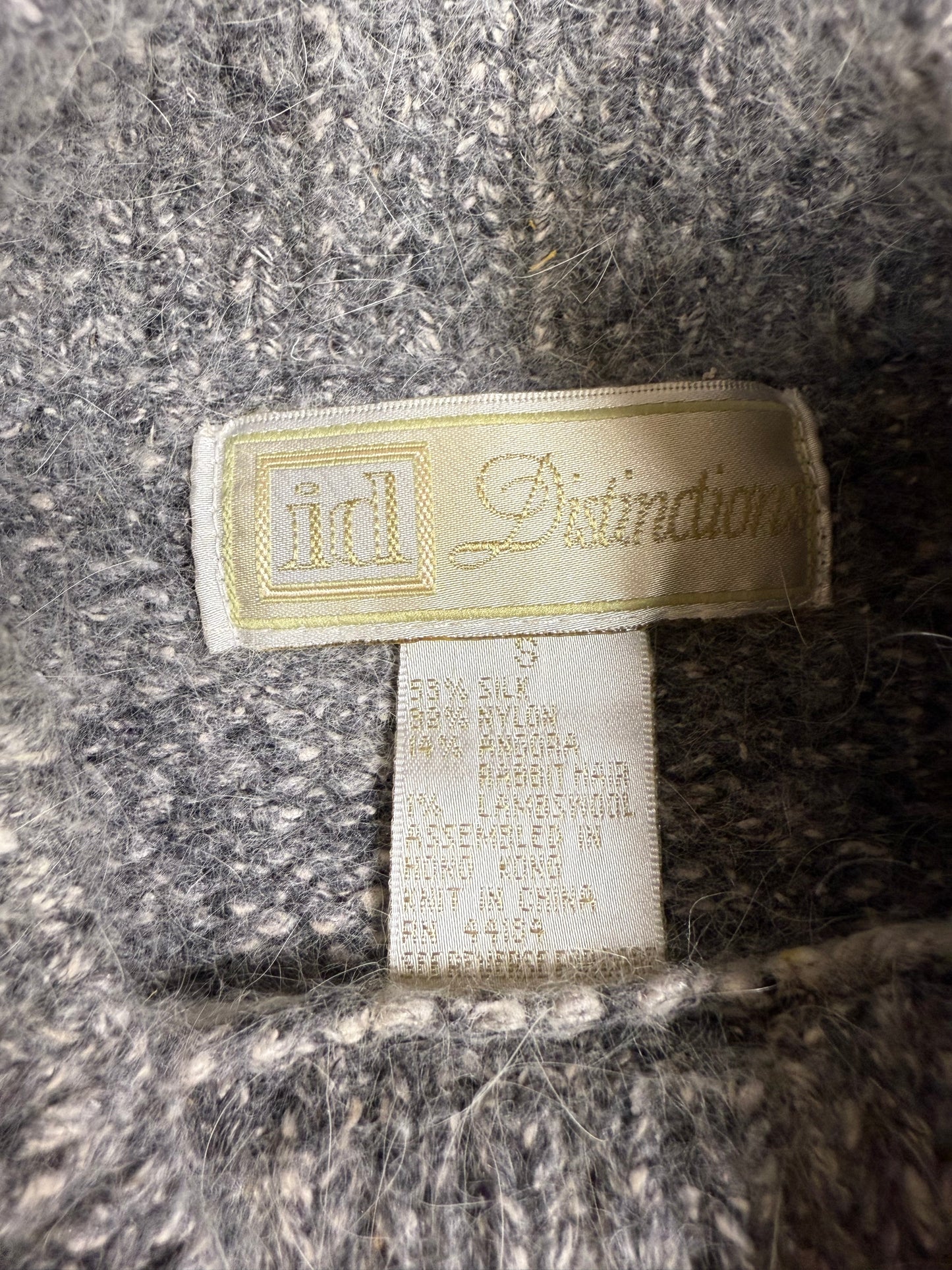 Vintage Granny ID Distinctions Sweater