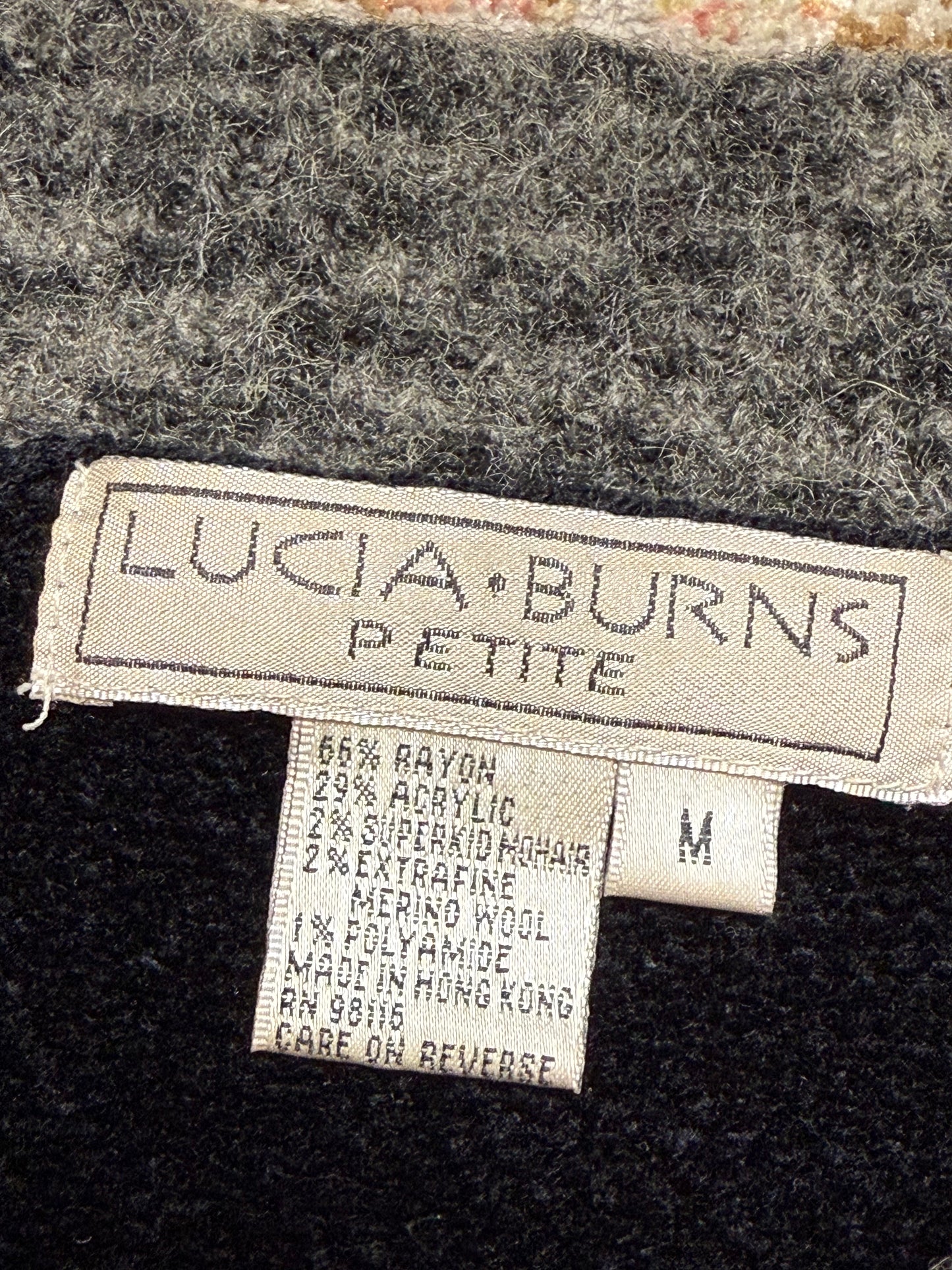 Vintage Lucia Burns Sweater