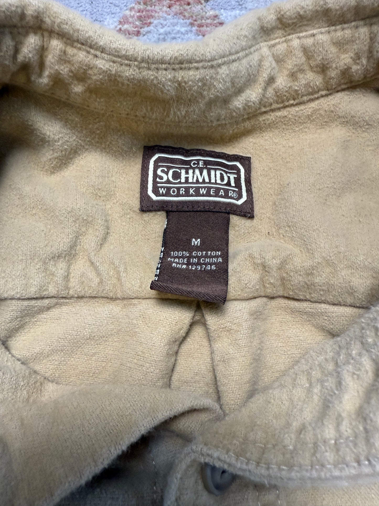 Schmidt Workwear Tan Flannel