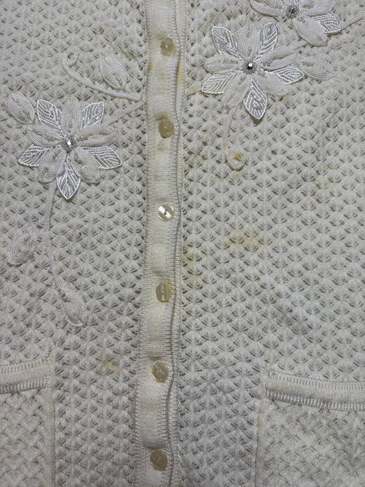 Vintage Jenny Embroidered Floral Sweater