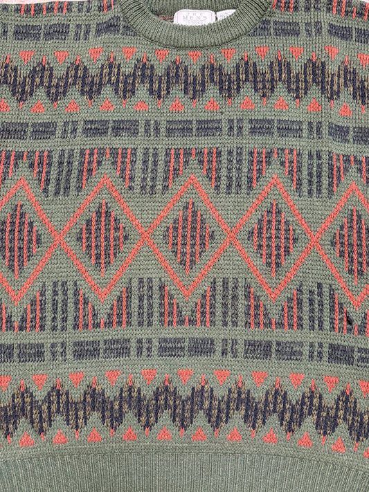 Vintage Sears Aztec Print Sweater