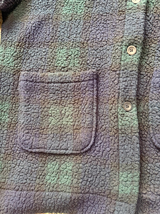 Vintage Lee Sherpa Button Sweater