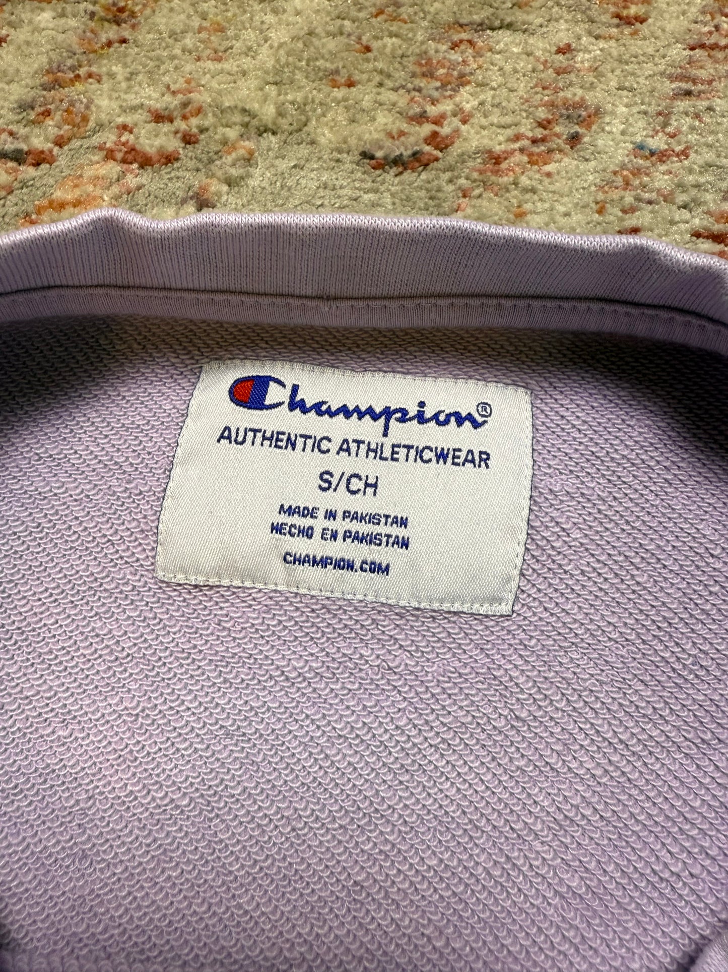Champion Light Purple Crewneck