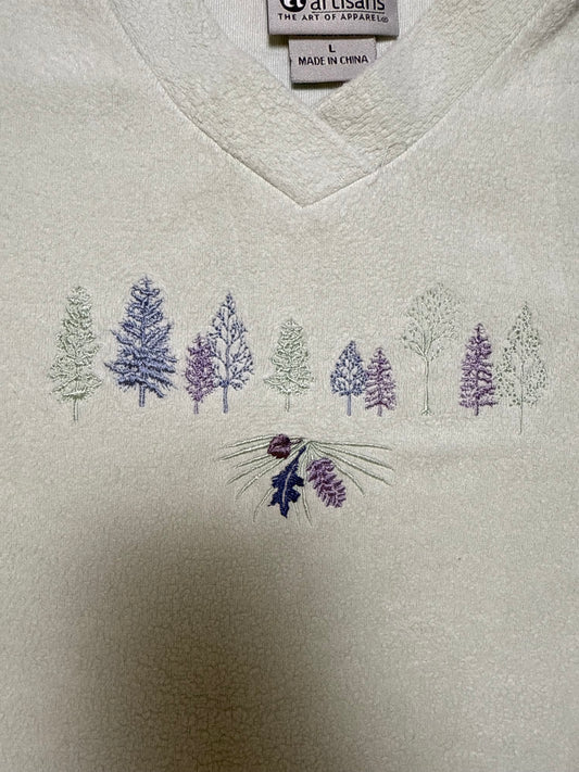 Vintage Winter Granny Fleece