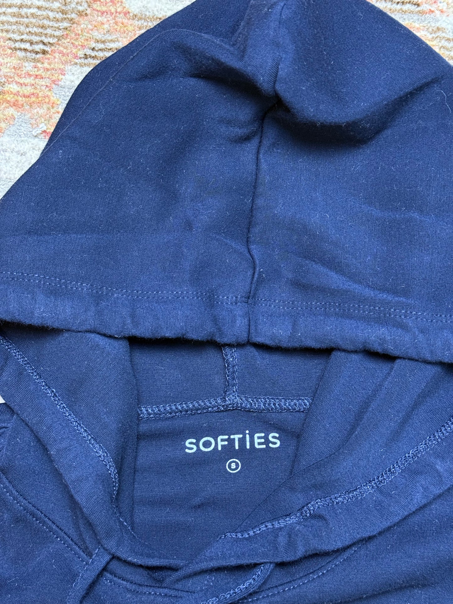 Softies Navy Blue Heavyweight Hoodie