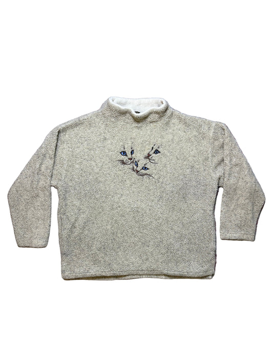 Vintage Cat Fleece