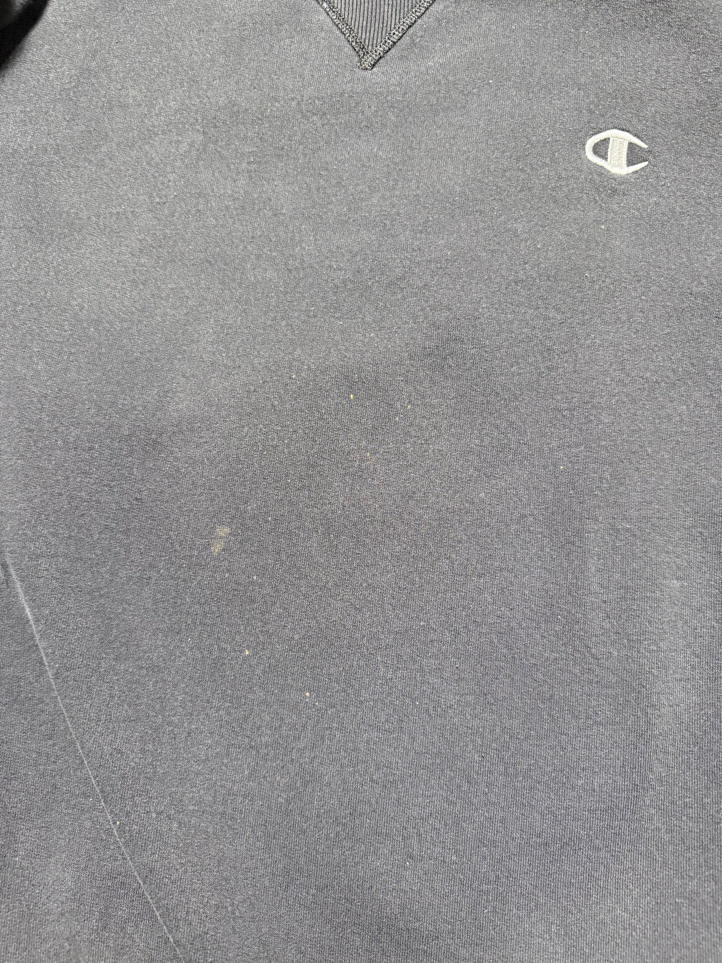 Champion Black Crewneck