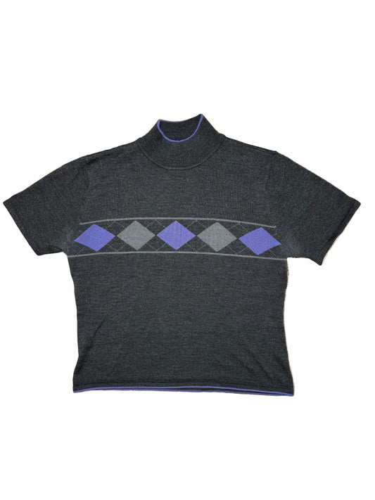 Tahari Diamond Sleeveless Womens Sweater