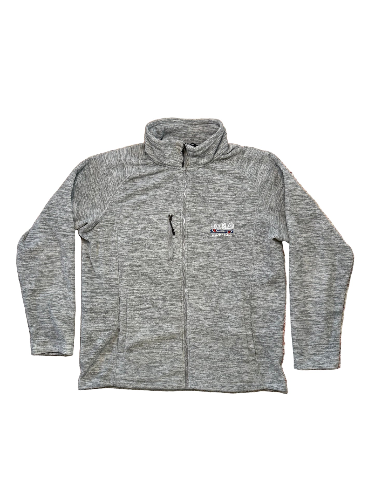 Block Island Rhode Island Full Zip Fleece