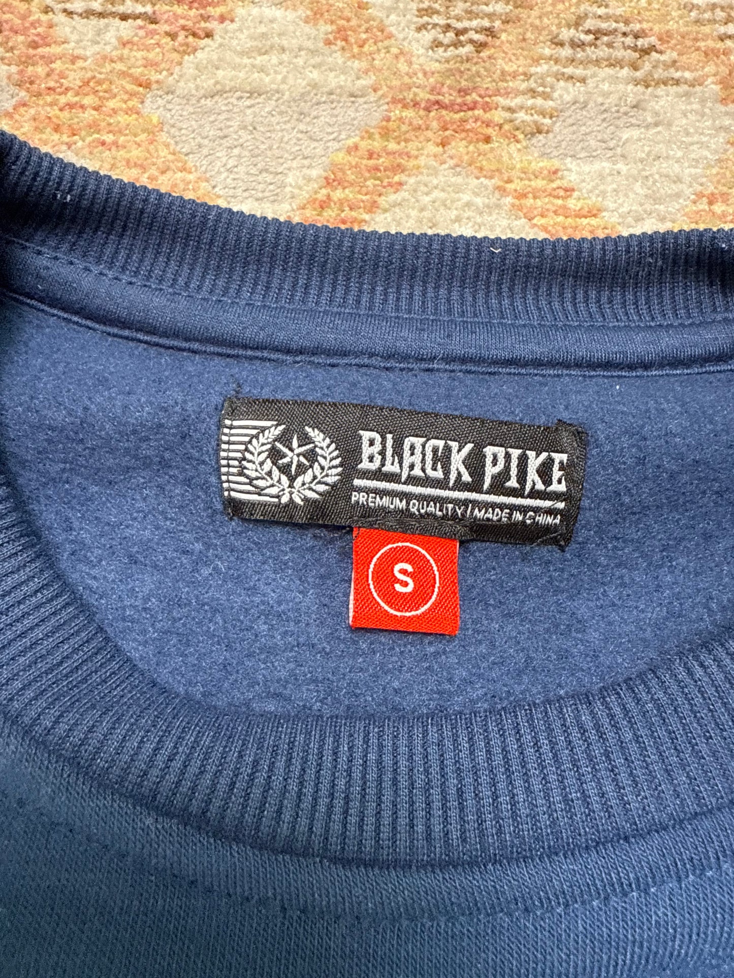 Black Pike Love Crewneck