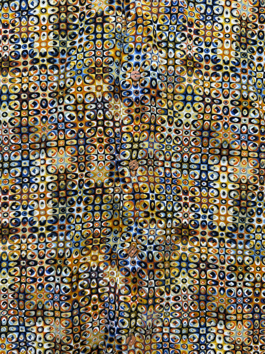 Jhane Barnes Funky Print Dress Shirt