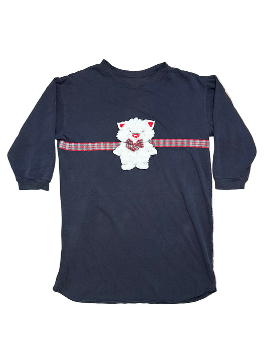 Vintage Basic Editions Flannel Cat Night Gown