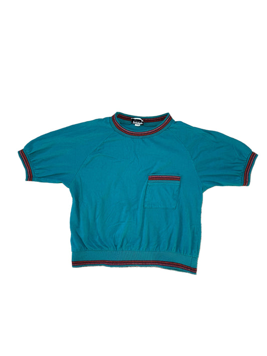 Vintage Plaid Lined T-Shirt