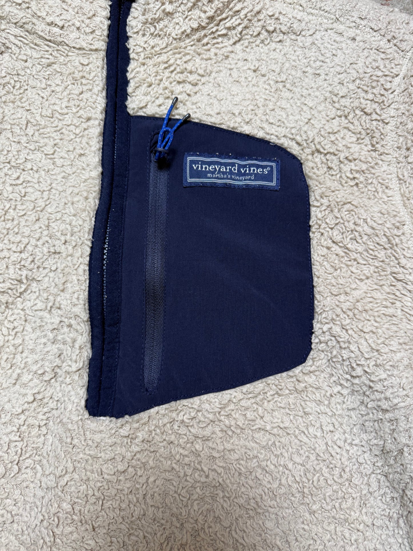 Vineyard Vines Sherpa Fleece 1/2 Zip