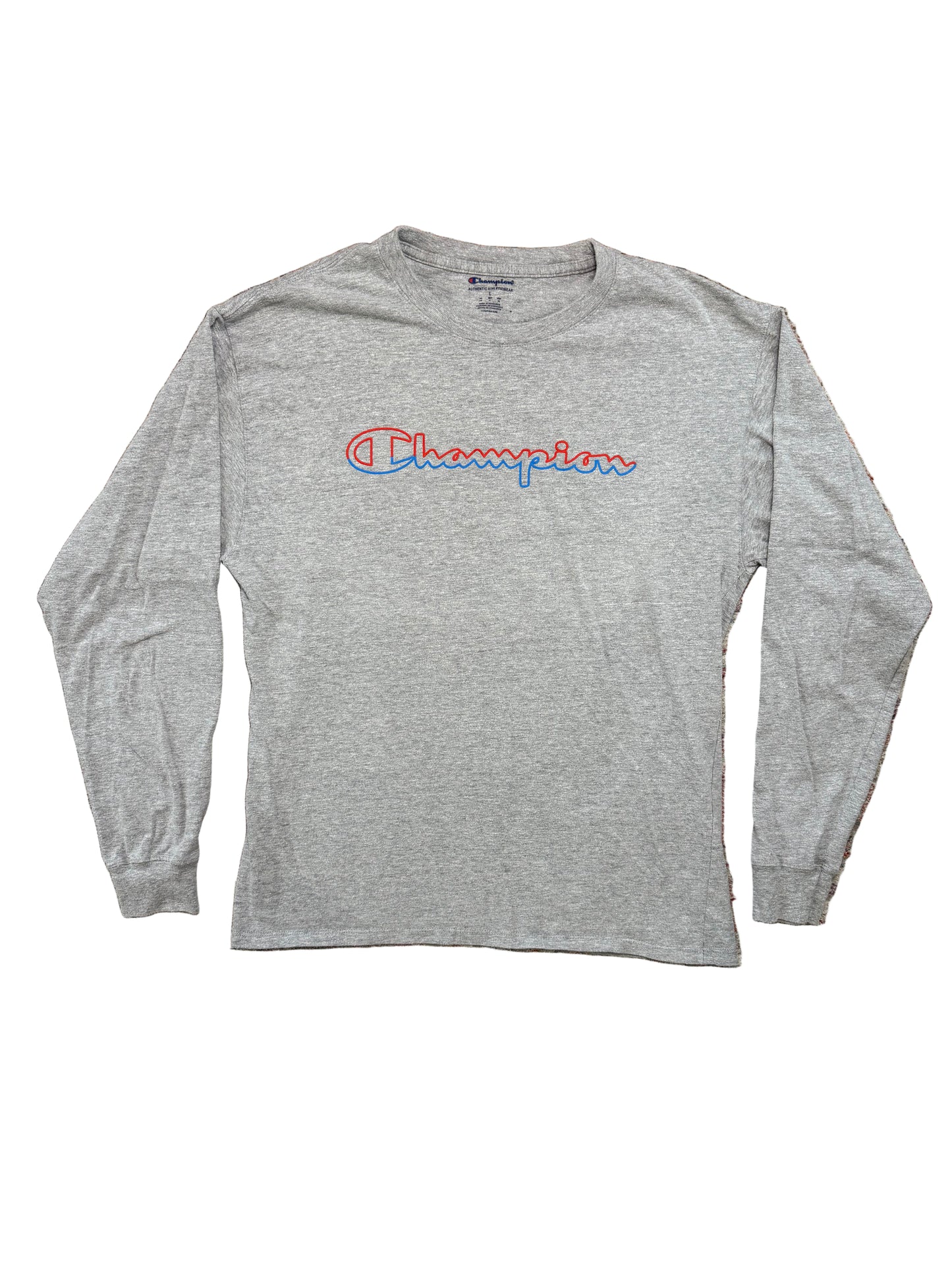 Champion Logo Long Sleeve Tee