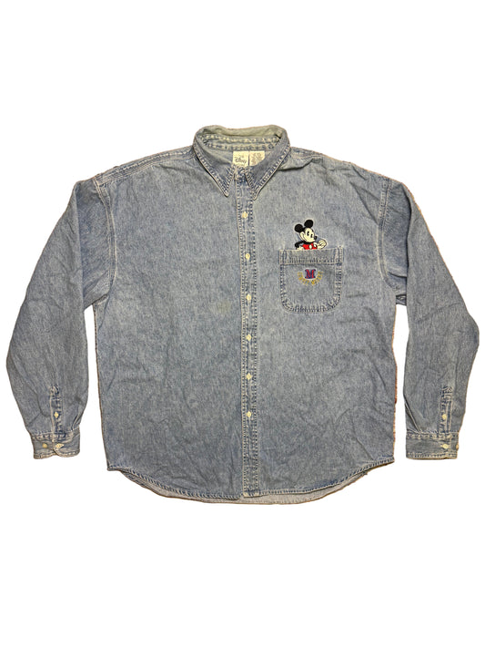 Disney Simply Mickey Denim Shirt