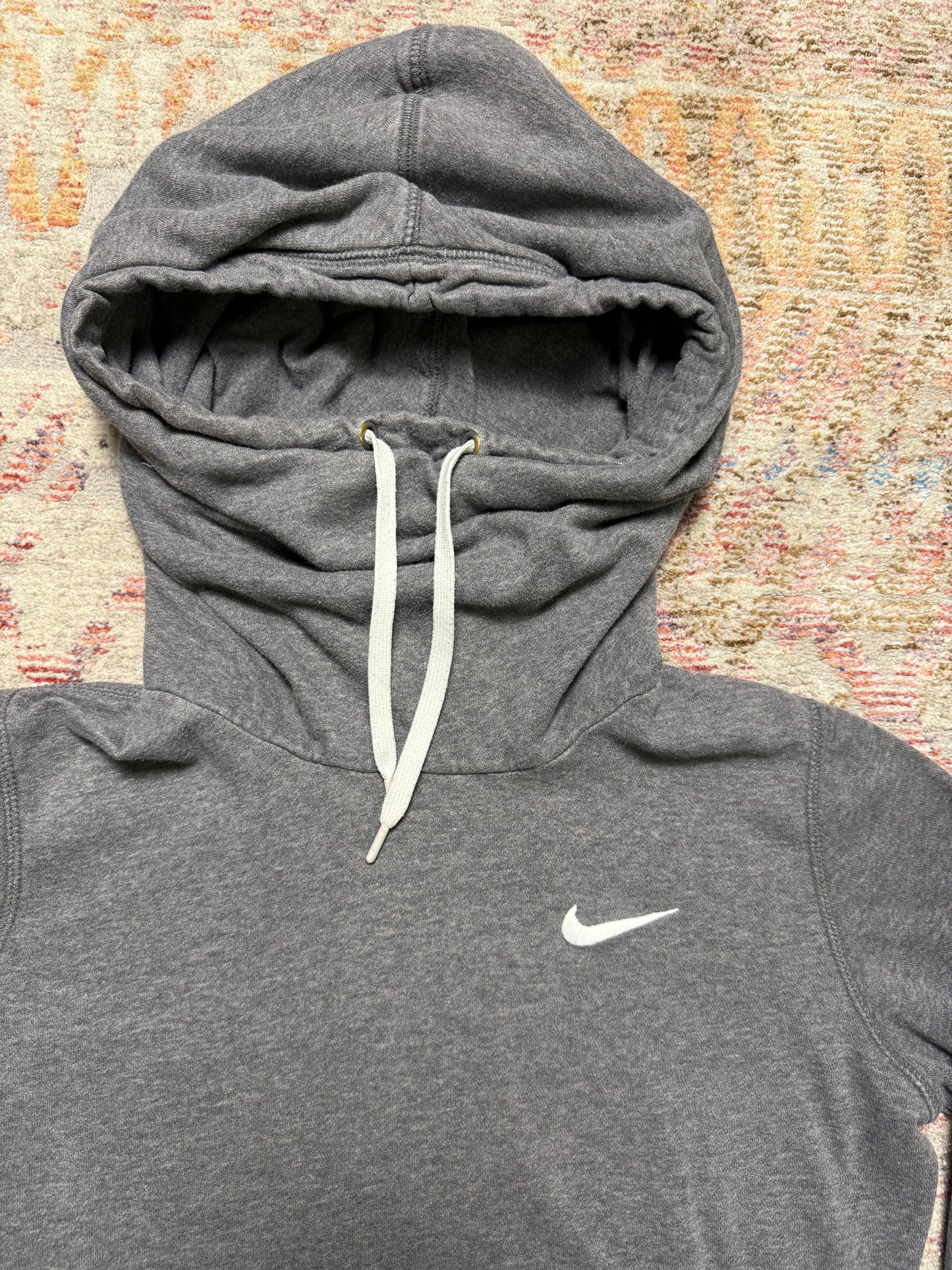 Nike Grey Cowl-neck Hoodie
