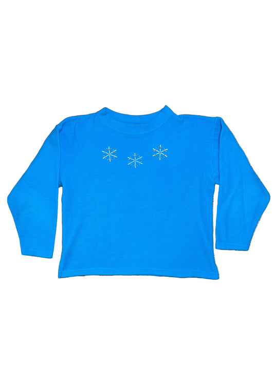 South Mountain Snowflake Fleece Crewneck