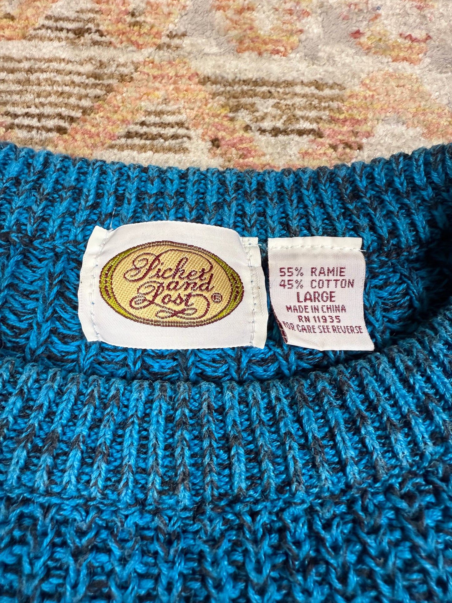 Vintage Picker and Post Women’s Sweater