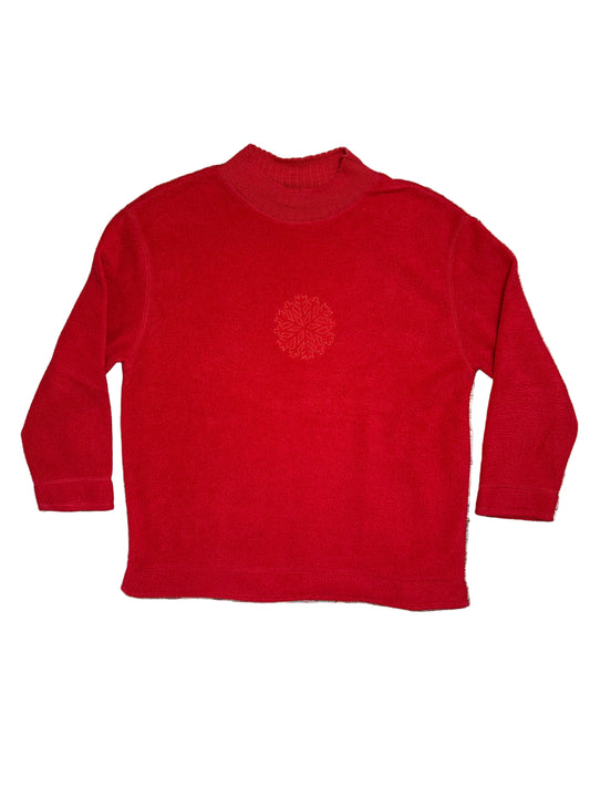 Coldwater Creek Snowflake Fleece