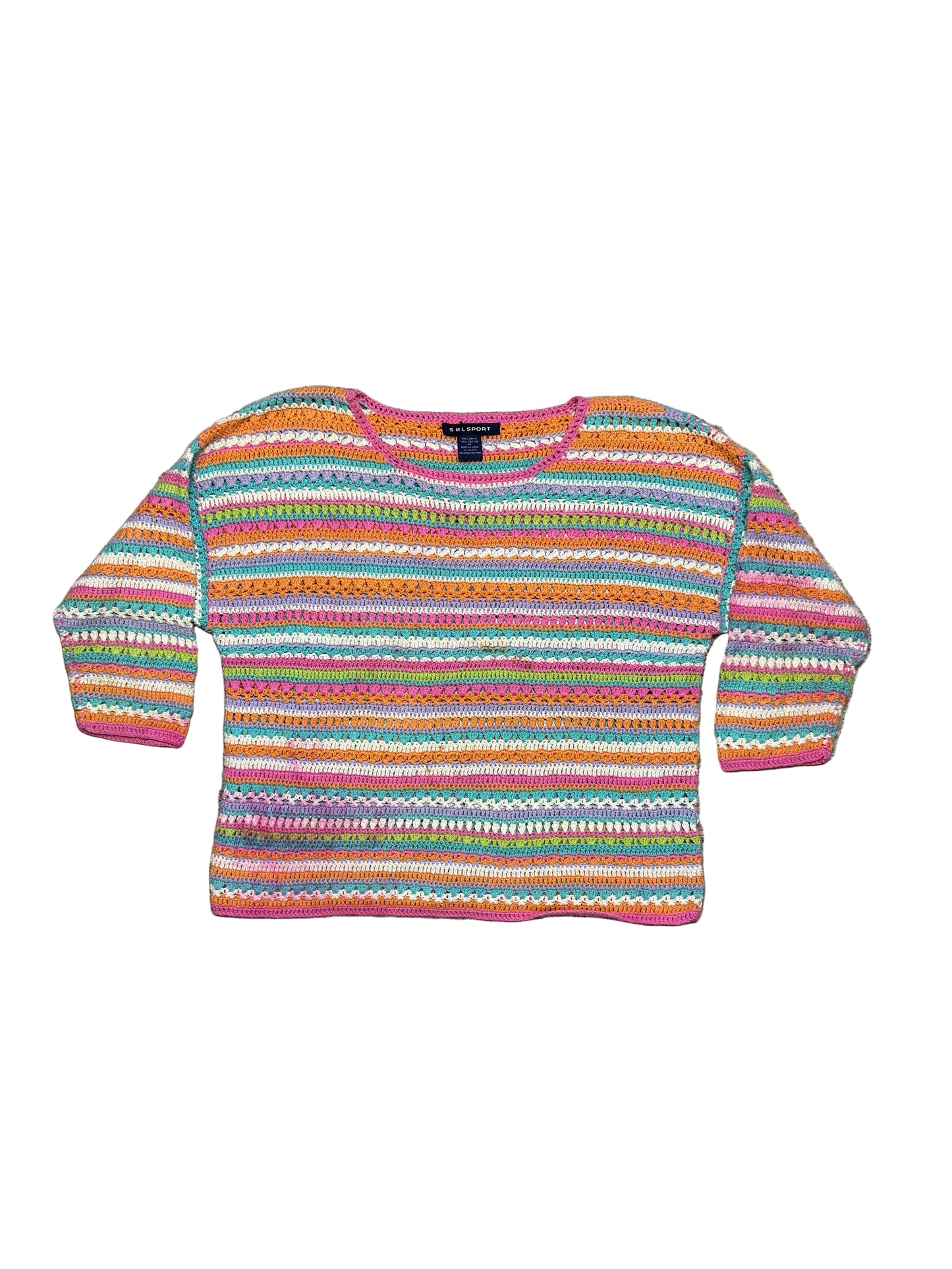 SML Sport 3/4 Sleeve Sweater