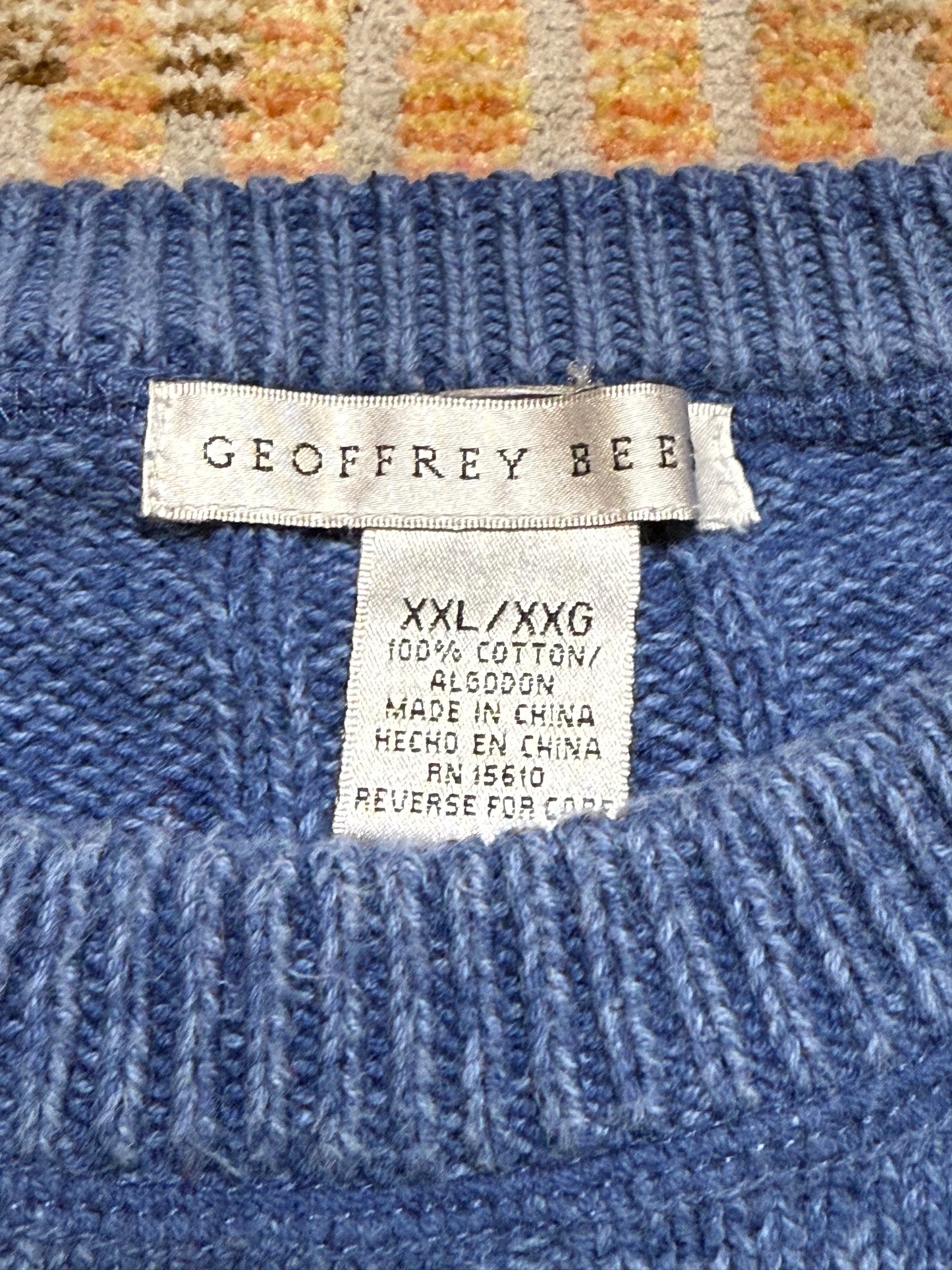 Geoffrey Beene Ribbed Sweater