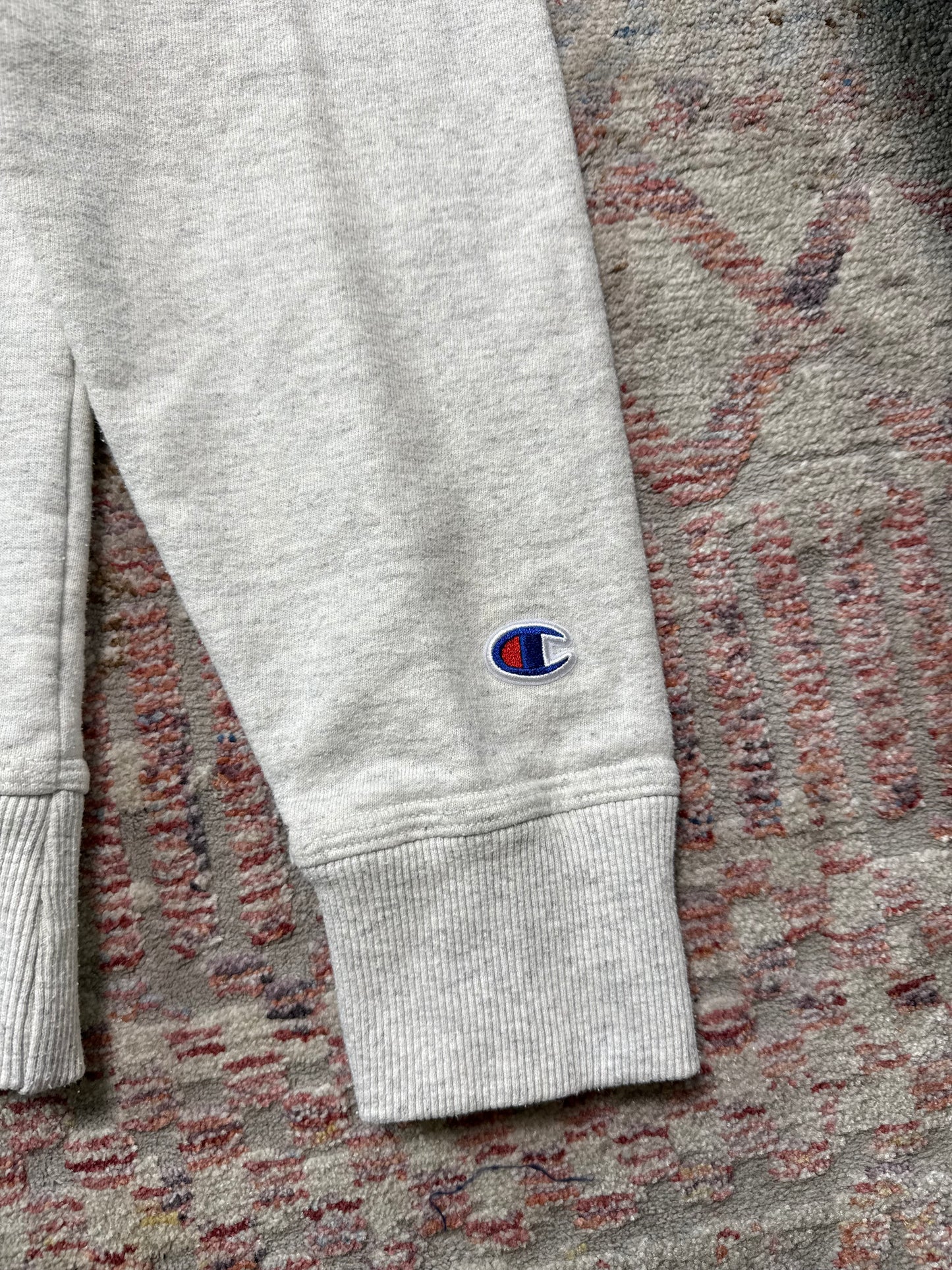 Champion Spelled Out Logo Hoodie
