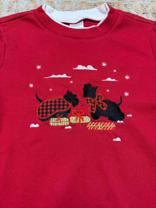 Blair Granny Schnauzer Holiday Crewneck