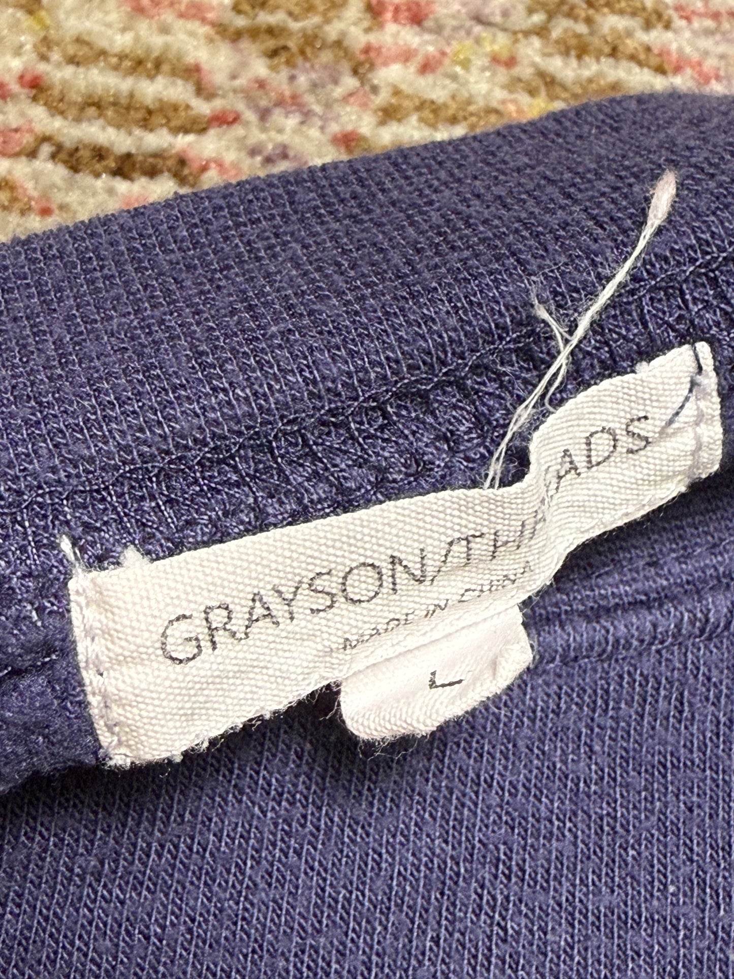 Happy Textured Crewneck