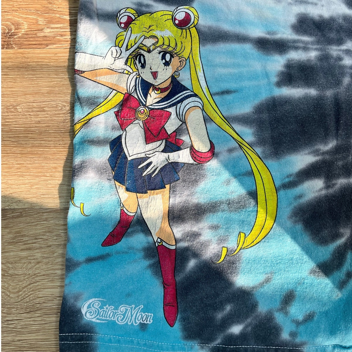 Primitive X Sailor Moon Collab Tie Dye Tee
