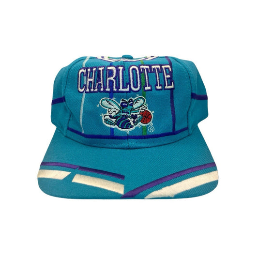 Vintage Charlotte Hornets Big Logo Jersey Snapback