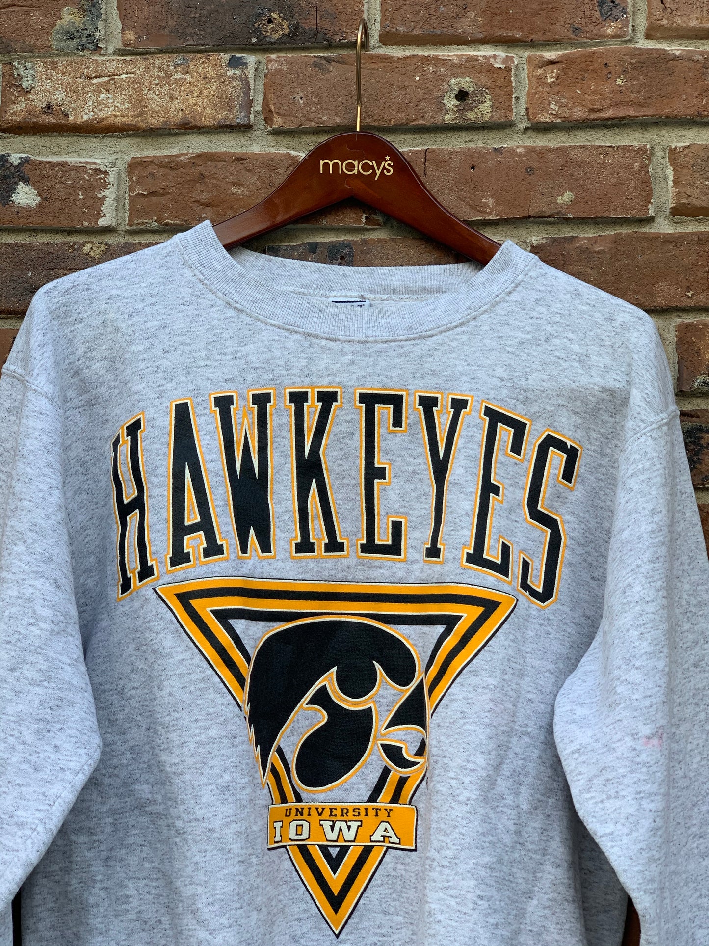 Vintage Iowa Hawkeyes Crewneck Sweater