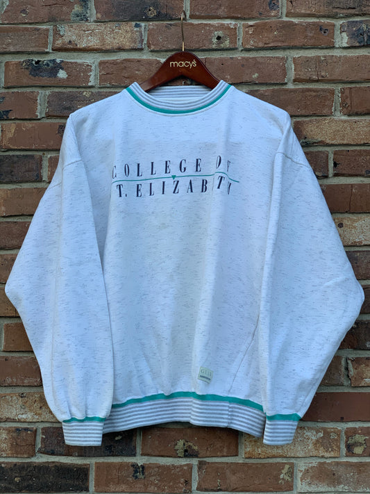 Vintage College of St. Elizabeth Crewneck Sweater