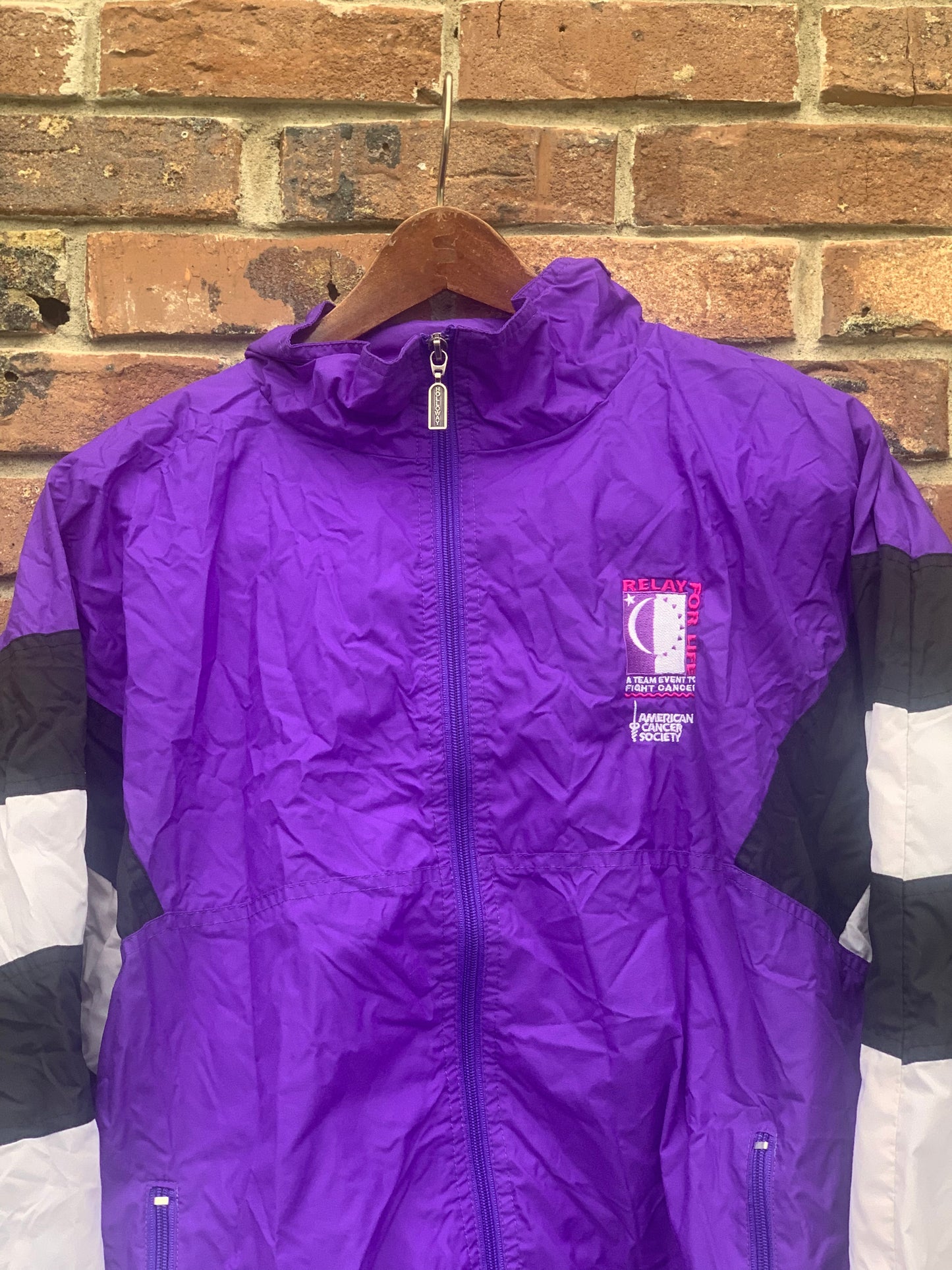 Vintage Relay for Life Windbreaker