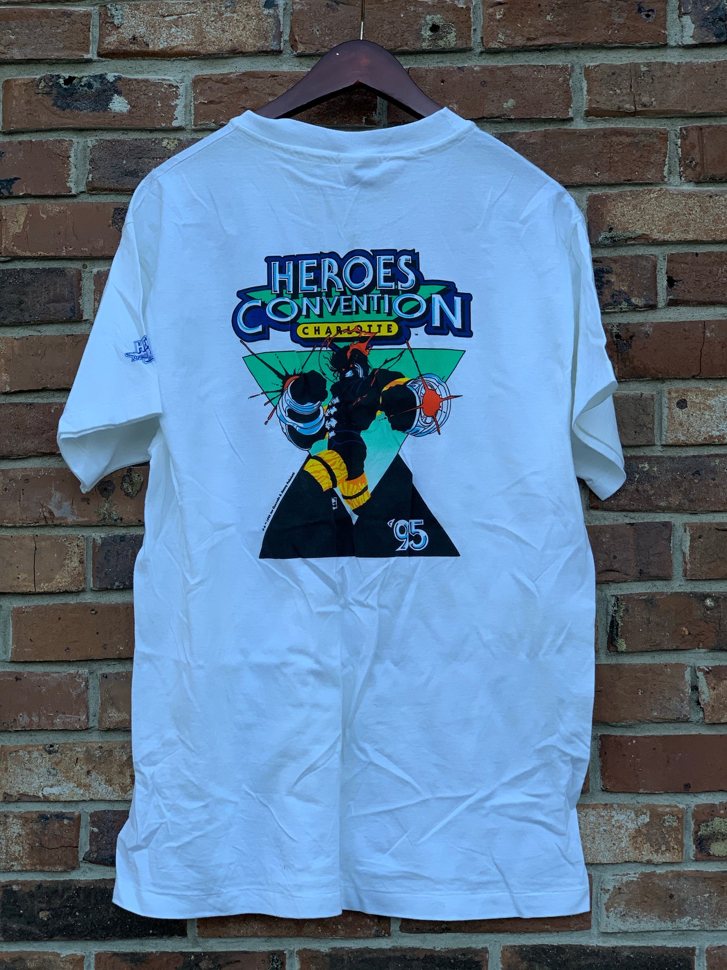 1995 Heroes Convention “Staff” Tee