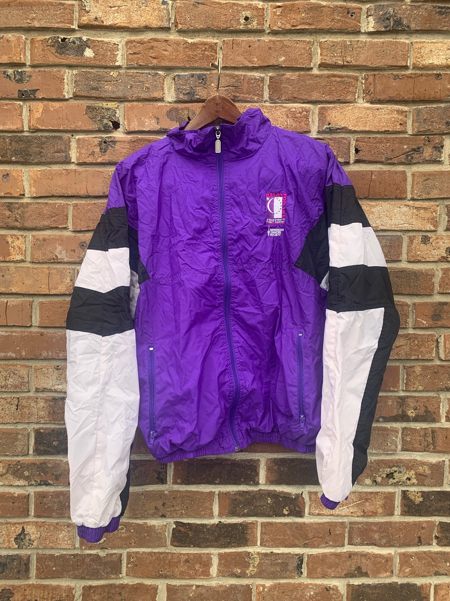 Vintage Relay for Life Windbreaker